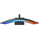 SAMSUNG LS34A650UBUXEN 34" Curved UltraWide Monitor Zwart, 4K, 100Hz, HDMI, DisplayPort, USB, AMD FreeSync