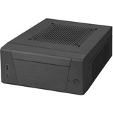 SilverStone SST-ML10B htpc behuizing Zwart, 2x USB-A 3.2 (5 Gbit/s)