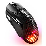 SteelSeries Aerox 5 Wireless gaming muis Zwart, 100 - 18.000 CPI, RGB led