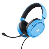 Trust GXT 498B Forta Gaming-headset over-ear gaming headset Lichtblauw, PlayStation 5, PlayStation 4