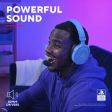 Trust GXT 498B Forta  over-ear gaming headset Lichtblauw, PlayStation 5 | PlayStation 4