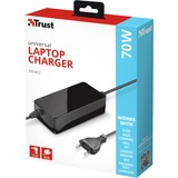 Trust Primo 70W-19V Universal Laptop Charger oplader Zwart, 22141