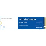 WD Blue SN570, 1 TB SSD Blauw/wit, WDS100T3B0C, M.2 2280, PCIe Gen3 x4