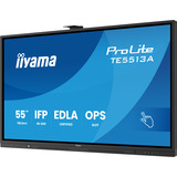 iiyama ProLite TE5513A-B3AG 54.6" 4K Ultra HD touchscreen monitor Zwart, 1x DisplayPort, 2x HDMI, 3x USB-C, 5x USB-A, 2x RJ-45, HDMI, DisplayPort, USB-C, Audio, LAN, WiFi-6E, BT 5.0, Android, Touch