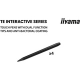 iiyama ProLite TE5513A-B3AG 54.6" 4K Ultra HD touchscreen monitor Zwart, 1x DisplayPort, 2x HDMI, 3x USB-C, 5x USB-A, 2x RJ-45, HDMI, DisplayPort, USB-C, Audio, LAN, WiFi-6E, BT 5.0, Android, Touch