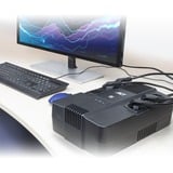 ACT Connectivity Line Interactive UPS 600VA - met 6 geaarde stopcontacten ups Zwart