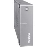 ALTERNATE Workstation Nuc Core i5 1334U pc-systeem Zilver | Core i5-1334U | Iris Xe Graphics | 16 GB | 1 TB SSD