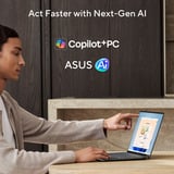 ASUS Zenbook S 14 UX5406AA-QJ045W 14"  Copilot+ laptop Grijs | Core Ultra 9 386H | Intel Graphics | 32 GB | 1 TB SSD