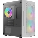 Aerocool Trinity Mini G-WT-v3 mini tower behuizing Wit | 3x USB-A | RGB | Window