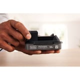BLACK+DECKER POWERCONNECT 18V 2.0 Ah accu + 1A snellader oplader Zwart, Lithium accu met laadstatusindicator