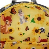  Bambi Sunflower Friends Mini Backpack, 26 cm rugzak Zwart/geel