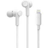 Belkin SOUNDFORM Hoofdtelefoon met Lightning-connector Wit