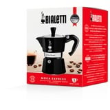 Bialetti Moka Express 4952 espressomachine Zwart, 3-kops