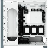 Corsair 5000D AIRFLOW Tower-behuizing Wit | 2x USB-A 3.2 (5 Gbit/s) | USB-C 3.2 (5 Gbit/s) | Audio | Window-kit