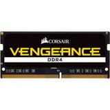 Corsair Vengeance 8 GB DDR4-3200 (1x 8 GB) laptopgeheugen Zwart, CMSX8GX4M1A3200C22, SO-DIMM