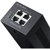 Cudy 2-Channel Gigabit PoE+ Injector poe-injector Zwart, POE220, 30W