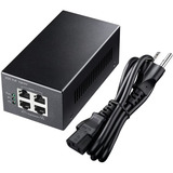 Cudy 2-Channel Gigabit PoE+ Injector poe-injector Zwart, POE220, 30W