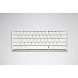 Ducky One 3 Classic Pure White Mini, toetsenbord Wit, US lay-out, Cherry MX Brown, RGB led, Double-shot PBT, Hot-swappable, QUACK Mechanics, 60%