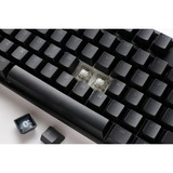 Ducky One 3 Classic TKL, toetsenbord Zwart/wit, US lay-out, Cherry MX Blue, RGB led, Double-shot PBT, Hot-swappable, QUACK Mechanics, 80%