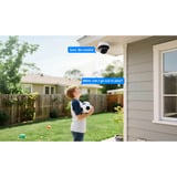 Foscam D8ET, 4K/8MP vandalismebestendige PoE PT buitencamera Wit