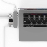 Hyper HyperDrive PRO 8-in-2 USB-C Hub dockingstation Donkergrijs