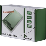 Inter-Tech Argus GD-25000 externe behuizing Transparant