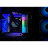 KLEVV 32 GB DDR5-6200 (2x 16 GB) Kit werkgeheugen Wit/zwart, KD5AGUA80-62B320P, CRAS V RGB ROG, XMP 3.0, EXPO