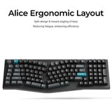 Keychron Q13 Ultra-M3 8K Wireless Custom Mechanical Keyboard Zwart, US lay-out (QWERTY), Keychron Silk POM Brown, 96%, RGB, Hot swap, 8K, 2.4 GHz | Bluetooth 5.2 | USB-C