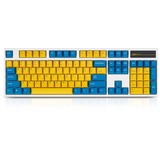 Leopold FC900RS/EYBPD(W), gaming toetsenbord Wit/blauw, US lay-out, Cherry MX Silent