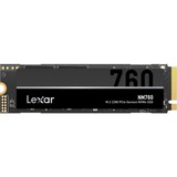 Lexar NM760 512 GB SSD LNM760X512G-RNNNG, PCIe 4.0 x4, NVMe 1.4, M.2 2280
