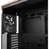Lian Li LANCOOL 217 midi tower behuizing Zwart/houtkleur | 2x USB-A | 1x USB-C | Tempered Glass