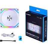 Lian Li UNI FAN SL120V2 Single Pack case fan Wit, RGB leds, 4-pins PWM fan-connector