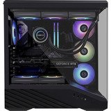 Lian Li Vector V100R midi tower behuizing Zwart | 2x USB-A | 1x USB-C | RGB | Tempered Glass