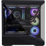 Lian Li Vector V100 midi tower behuizing Zwart | 2x USB-A | 1x USB-C | RGB | Tempered Glass