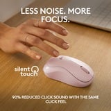 Logitech M240 Silent muis Roze, Bluetooth