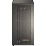 Montech X5M midi tower behuizing Zwart | 2x USB-A | 1x USB-C | RGB | Tempered Glass