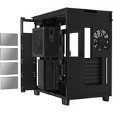 NZXT H9 Flow midi tower behuizing Zwart | 2x USB-A | 1x USB-C | Tempered Glass