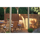 Nature Wilgenmat PREMIUM - afschermgraad 4/5, 1 x 3 meter begrenzing Houtkleur