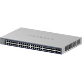 Netgear 48-poorts Gigabit Smart switch met 4 SFP+ poorten Grijs, 10 Gb, Insight cloudbeheer