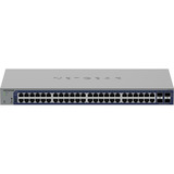 Netgear 48-poorts Gigabit Smart switch met 4 SFP+ poorten Grijs, 10 Gb, Insight cloudbeheer