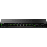 Netgear Netgear S350 8P GE POE+ SMART SWITCH Zwart