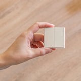 Shelly BLU Wall Switch 4 (Stand Alone) schakelaar Wit, Bluetooth 4.2