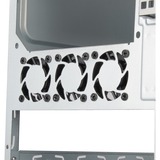 SilverStone SST-CS351 mini tower behuizing Zwart | 2x USB-A | 1x USB-C