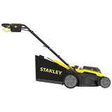 Stanley 18V V20 4Ah set 34 cm grasmaaier Zwart/geel, Accu en oplader inbegrepen