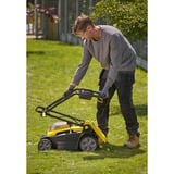 Stanley 18V V20 4Ah set 34 cm grasmaaier Zwart/geel, Accu en oplader inbegrepen