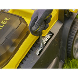 Stanley 18V V20 4Ah set 34 cm grasmaaier Zwart/geel, Accu en oplader inbegrepen