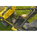 Stanley 18V V20 4Ah set 34 cm grasmaaier Zwart/geel, Accu en oplader inbegrepen