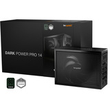 be quiet! Dark Power Pro 14 IO modulaire 1600 watt voeding  Zwart, 2x 12V-2x6, 6x PCIe