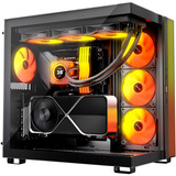 be quiet! Light Loop IO LCD 360 waterkoeling Zwart, 4-pin PWM fan-connector