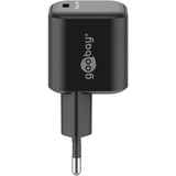 goobay 45W GaN USB-C PD Multiport Quick Charger Nano  Zwart
